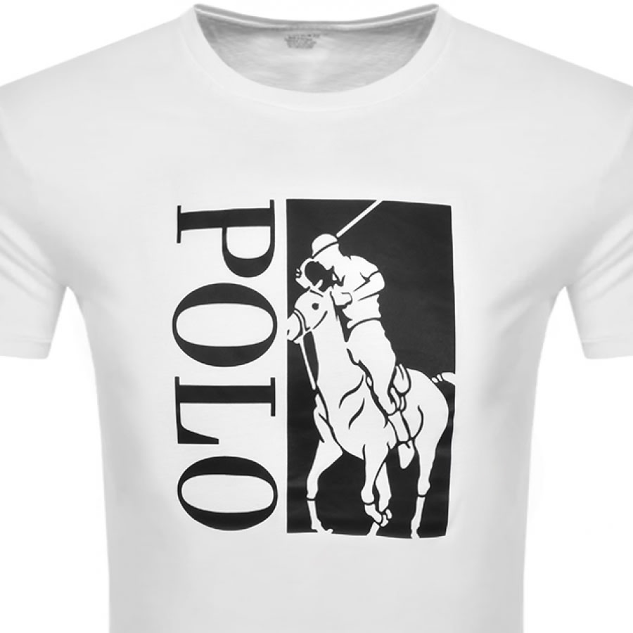 Alternative Image for ProductRalph Lauren Crew Neck T Shirt White2